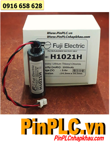 Pin FUJI H1021H, Pin nuôi nguồn PLC FUJI H1021H litihium 3.6v 2000mAh chính hãng, Xuất xứ NHẬT